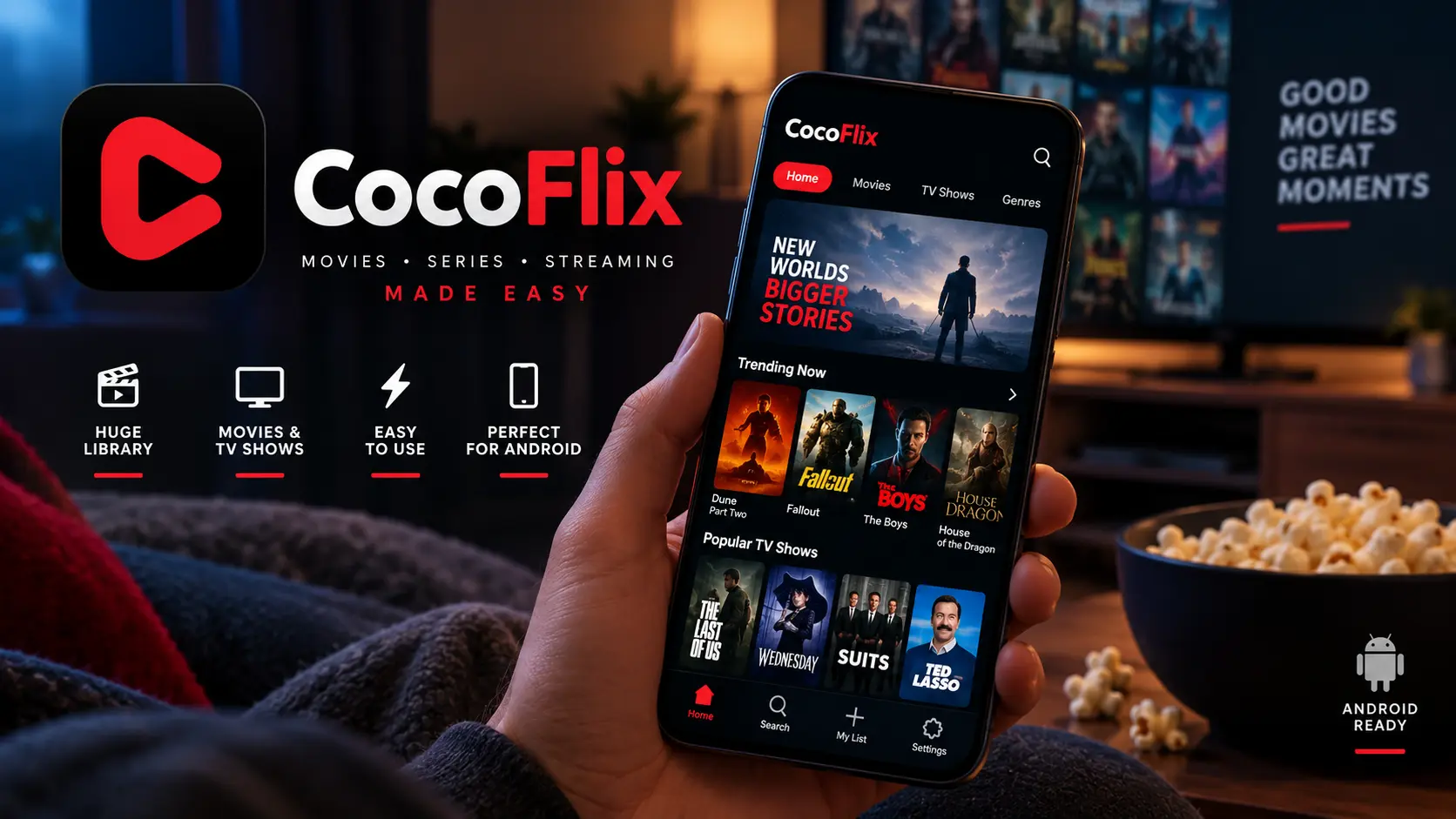 CocoFlix APK Overview: Movies, Series and Streaming Made Easy!